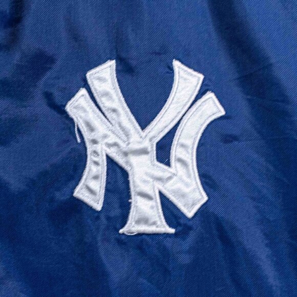 New York Yankees MLB Windbreaker Jacket G-III Carl Banks Medium VTG 90s Baseball - Picture 6 of 7
